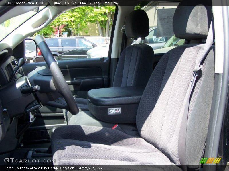 Black / Dark Slate Gray 2004 Dodge Ram 1500 SLT Quad Cab 4x4