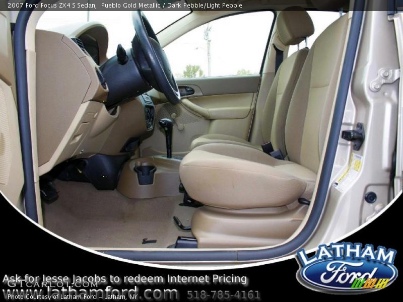 Pueblo Gold Metallic / Dark Pebble/Light Pebble 2007 Ford Focus ZX4 S Sedan