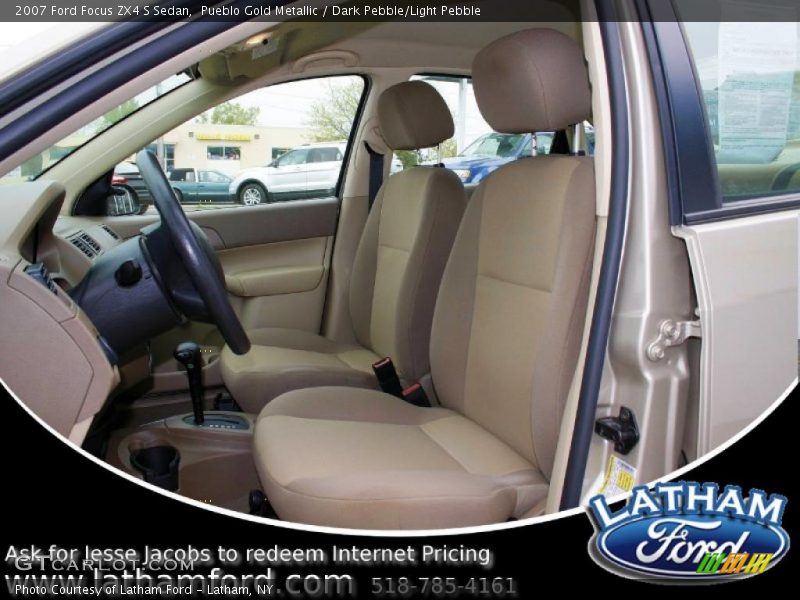 Pueblo Gold Metallic / Dark Pebble/Light Pebble 2007 Ford Focus ZX4 S Sedan