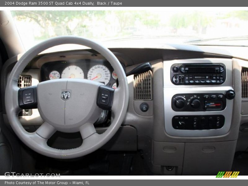 Black / Taupe 2004 Dodge Ram 3500 ST Quad Cab 4x4 Dually