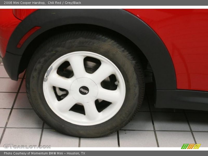 Chili Red / Grey/Black 2008 Mini Cooper Hardtop