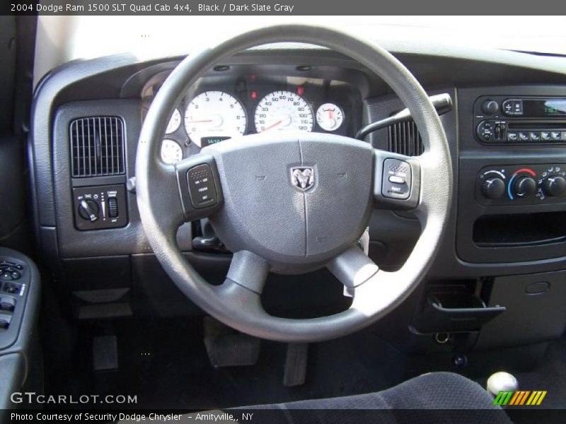 Black / Dark Slate Gray 2004 Dodge Ram 1500 SLT Quad Cab 4x4