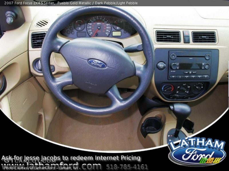 Pueblo Gold Metallic / Dark Pebble/Light Pebble 2007 Ford Focus ZX4 S Sedan