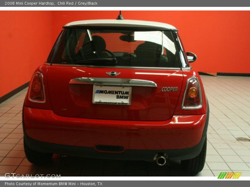 Chili Red / Grey/Black 2008 Mini Cooper Hardtop