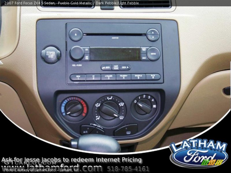 Pueblo Gold Metallic / Dark Pebble/Light Pebble 2007 Ford Focus ZX4 S Sedan