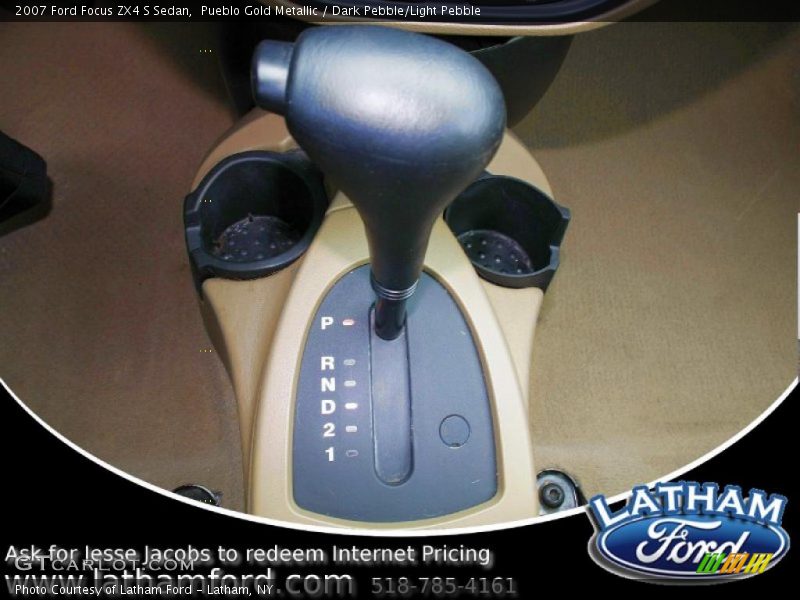 Pueblo Gold Metallic / Dark Pebble/Light Pebble 2007 Ford Focus ZX4 S Sedan