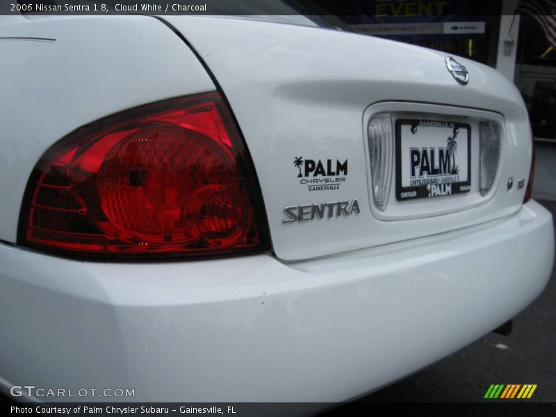Cloud White / Charcoal 2006 Nissan Sentra 1.8