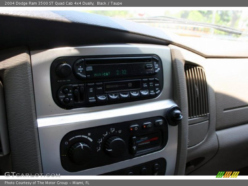 Black / Taupe 2004 Dodge Ram 3500 ST Quad Cab 4x4 Dually