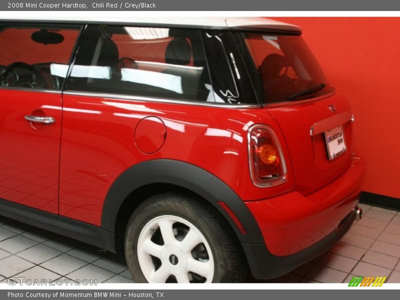 Chili Red / Grey/Black 2008 Mini Cooper Hardtop