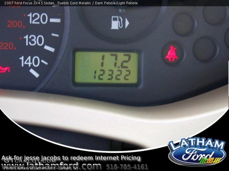 Pueblo Gold Metallic / Dark Pebble/Light Pebble 2007 Ford Focus ZX4 S Sedan