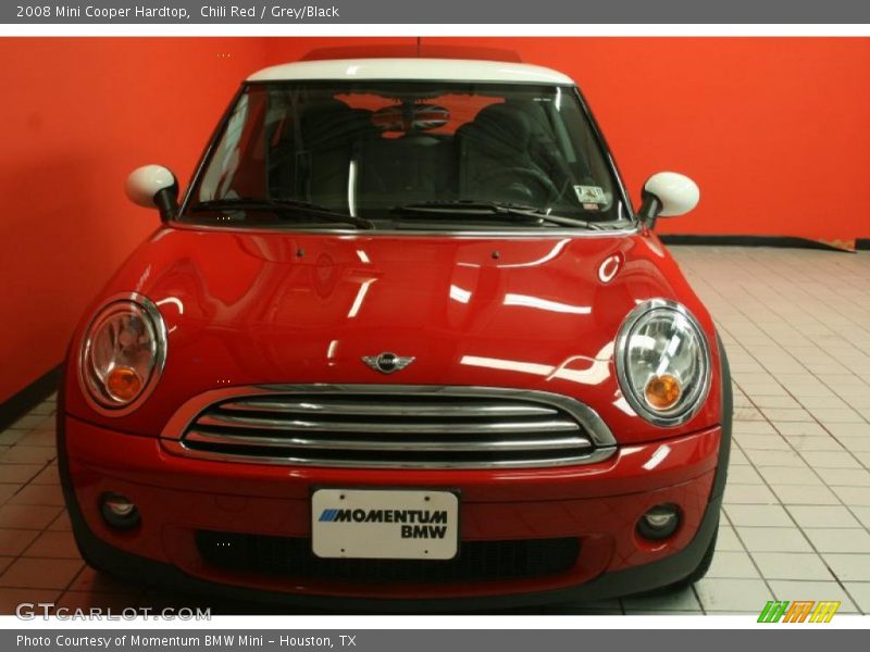 Chili Red / Grey/Black 2008 Mini Cooper Hardtop