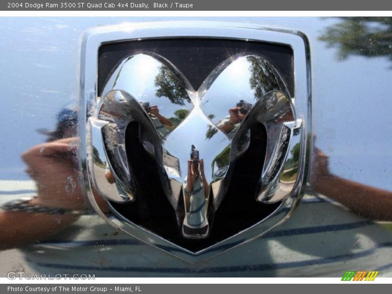 Black / Taupe 2004 Dodge Ram 3500 ST Quad Cab 4x4 Dually