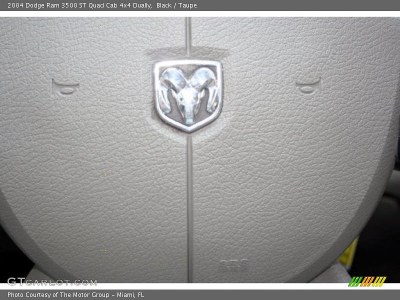 Black / Taupe 2004 Dodge Ram 3500 ST Quad Cab 4x4 Dually