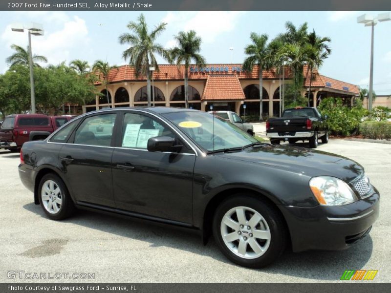 Alloy Metallic / Shale 2007 Ford Five Hundred SEL