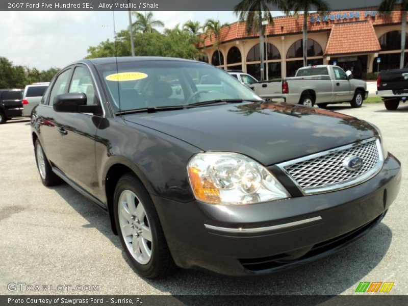 Alloy Metallic / Shale 2007 Ford Five Hundred SEL