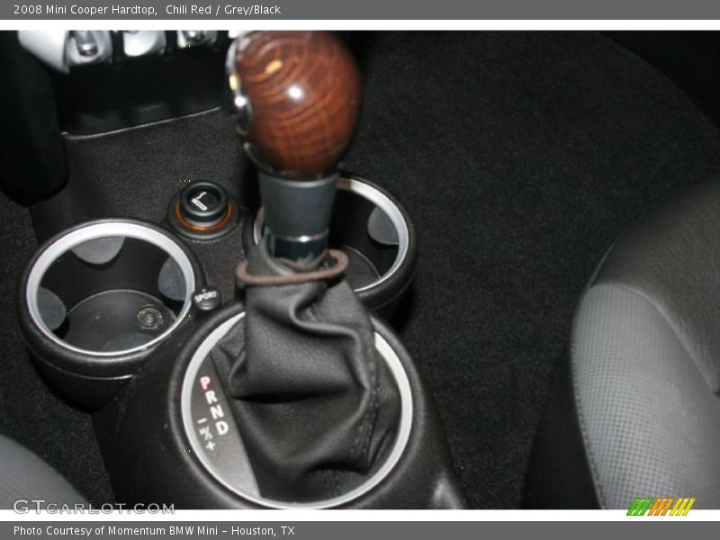 Chili Red / Grey/Black 2008 Mini Cooper Hardtop