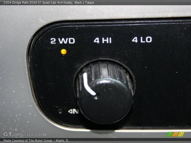 Black / Taupe 2004 Dodge Ram 3500 ST Quad Cab 4x4 Dually