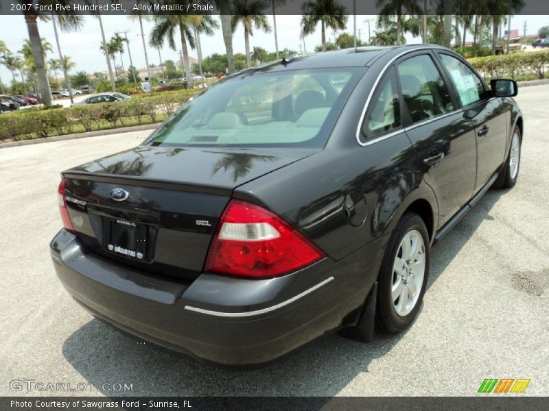 Alloy Metallic / Shale 2007 Ford Five Hundred SEL