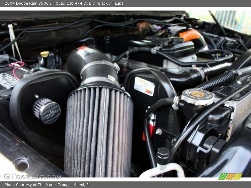 Black / Taupe 2004 Dodge Ram 3500 ST Quad Cab 4x4 Dually