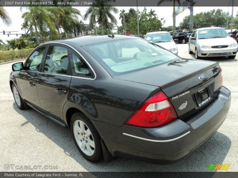 Alloy Metallic / Shale 2007 Ford Five Hundred SEL