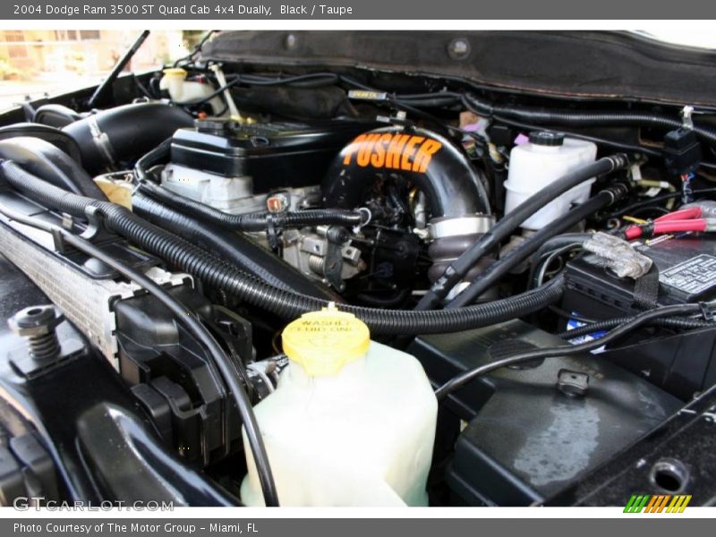 Black / Taupe 2004 Dodge Ram 3500 ST Quad Cab 4x4 Dually