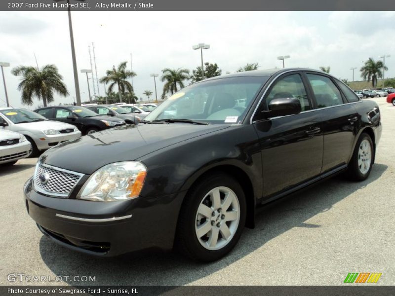 Alloy Metallic / Shale 2007 Ford Five Hundred SEL
