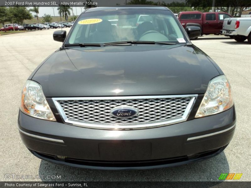 Alloy Metallic / Shale 2007 Ford Five Hundred SEL