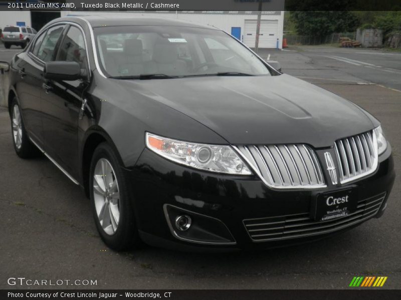 Tuxedo Black Metallic / Cashmere 2011 Lincoln MKS AWD