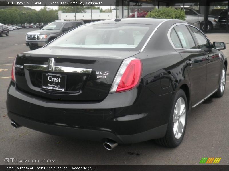Tuxedo Black Metallic / Cashmere 2011 Lincoln MKS AWD