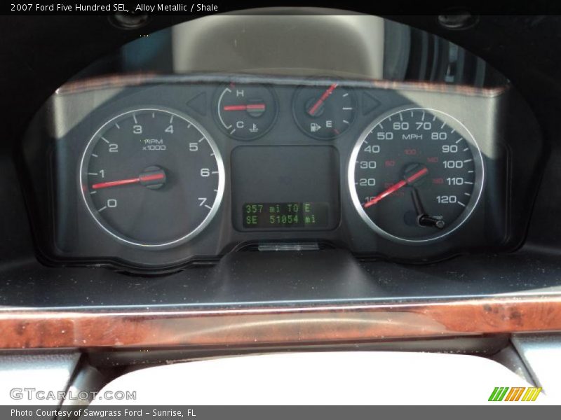 Alloy Metallic / Shale 2007 Ford Five Hundred SEL