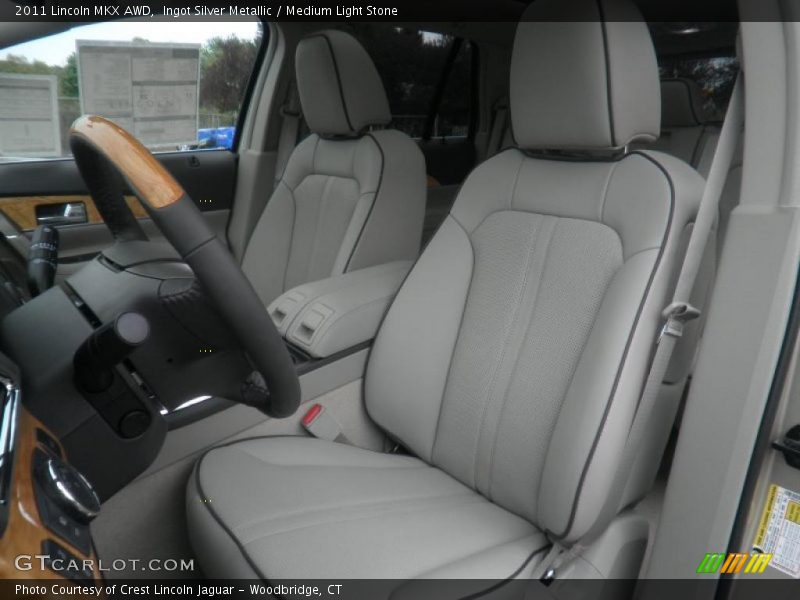 Ingot Silver Metallic / Medium Light Stone 2011 Lincoln MKX AWD