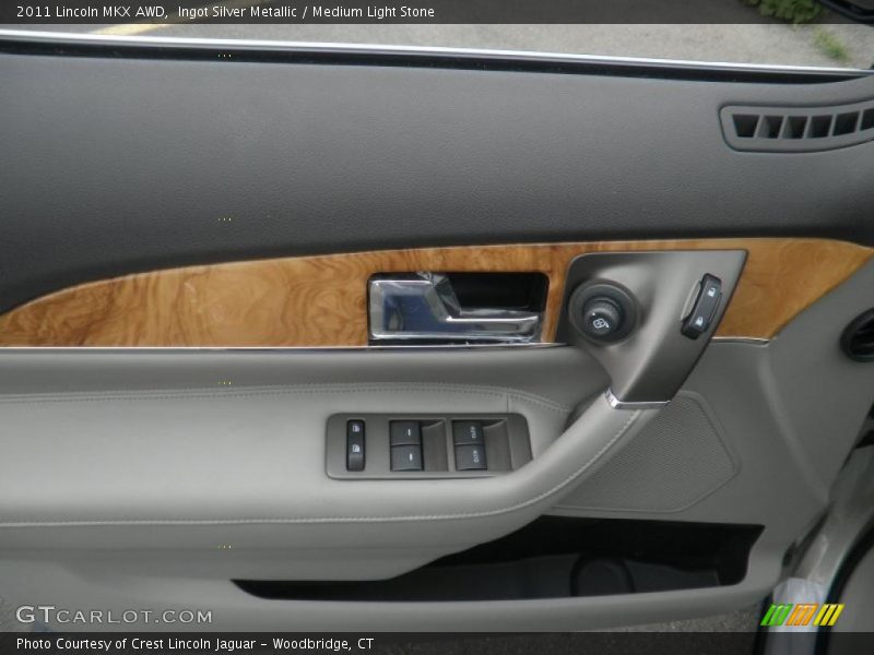 Ingot Silver Metallic / Medium Light Stone 2011 Lincoln MKX AWD