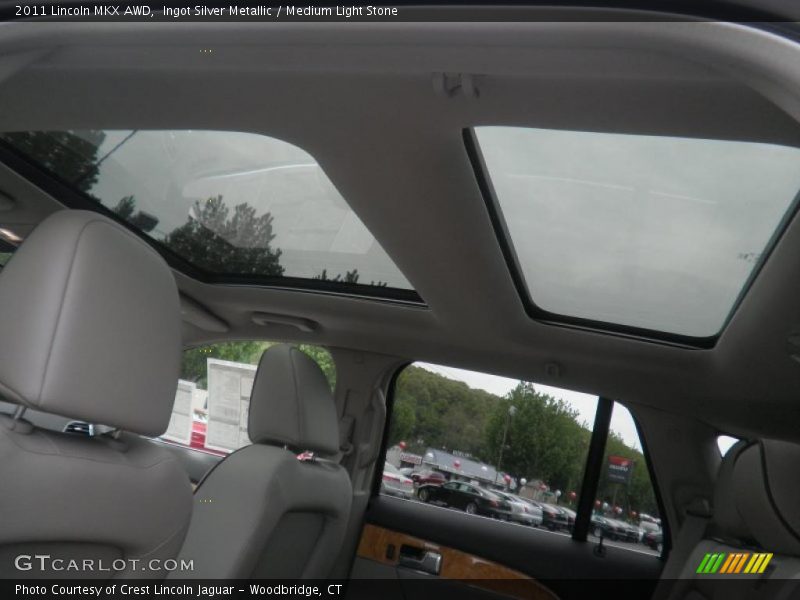 Ingot Silver Metallic / Medium Light Stone 2011 Lincoln MKX AWD