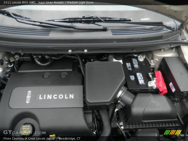 Ingot Silver Metallic / Medium Light Stone 2011 Lincoln MKX AWD