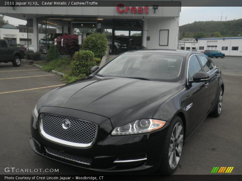 Caviar Metallic / Cashew/Truffle 2011 Jaguar XJ XJL