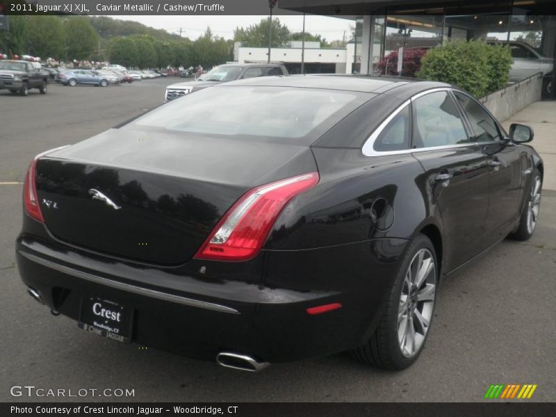 Caviar Metallic / Cashew/Truffle 2011 Jaguar XJ XJL