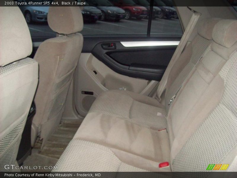Black / Taupe 2003 Toyota 4Runner SR5 4x4