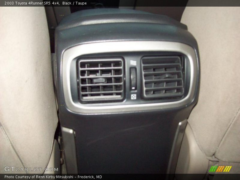 Black / Taupe 2003 Toyota 4Runner SR5 4x4