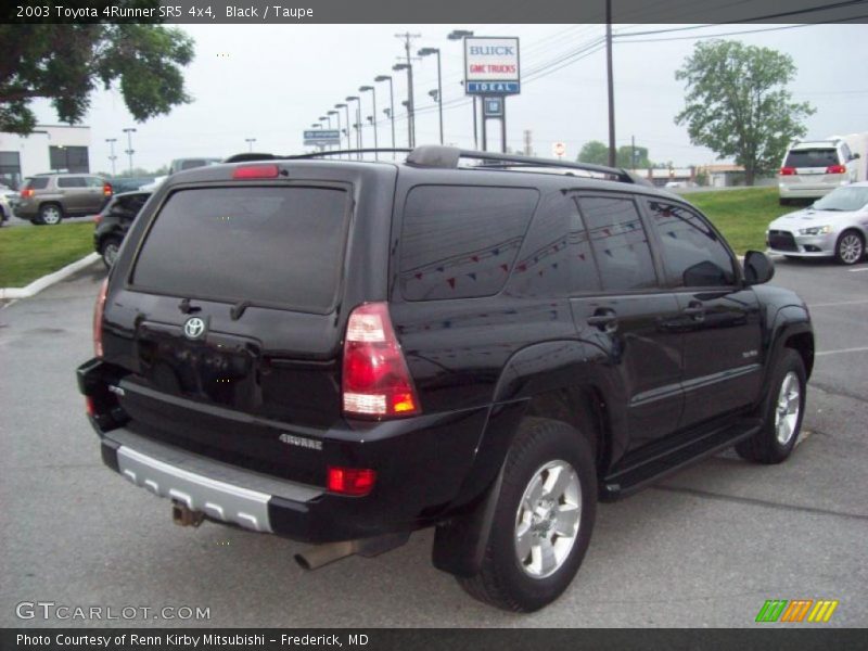 Black / Taupe 2003 Toyota 4Runner SR5 4x4