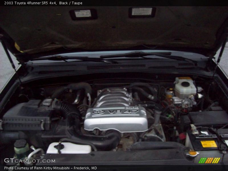 Black / Taupe 2003 Toyota 4Runner SR5 4x4