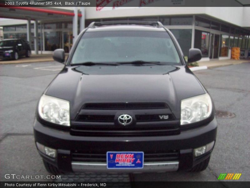 Black / Taupe 2003 Toyota 4Runner SR5 4x4
