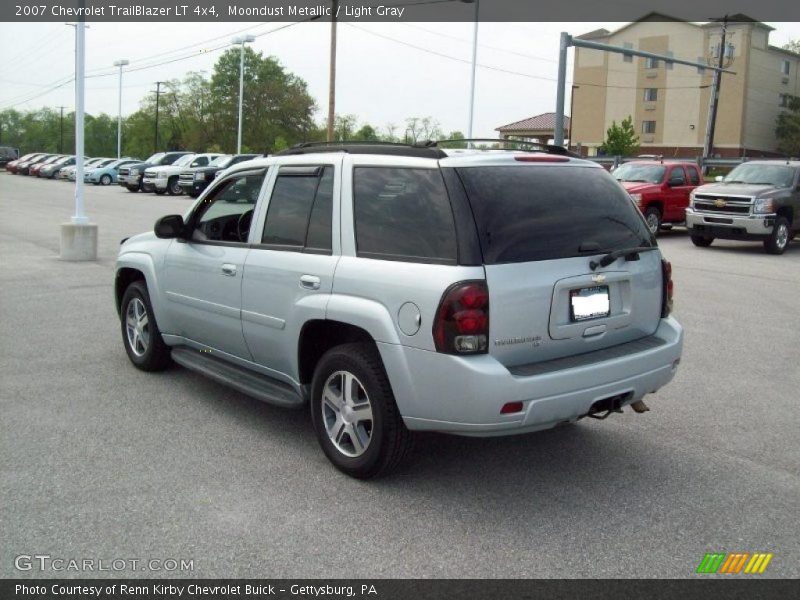 Moondust Metallic / Light Gray 2007 Chevrolet TrailBlazer LT 4x4
