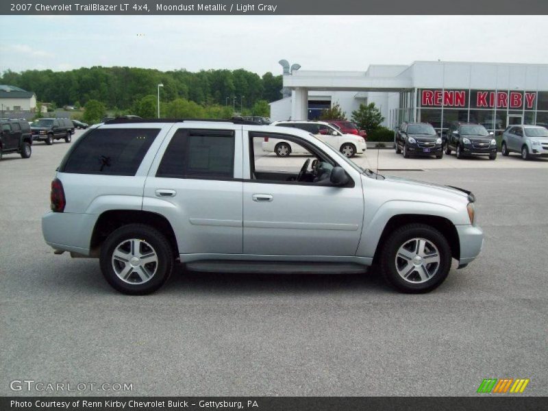 Moondust Metallic / Light Gray 2007 Chevrolet TrailBlazer LT 4x4