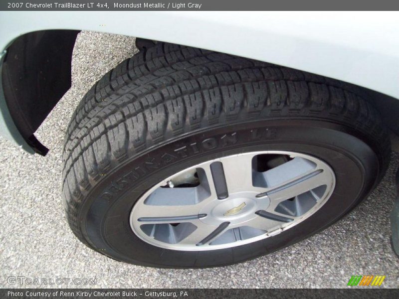 Moondust Metallic / Light Gray 2007 Chevrolet TrailBlazer LT 4x4