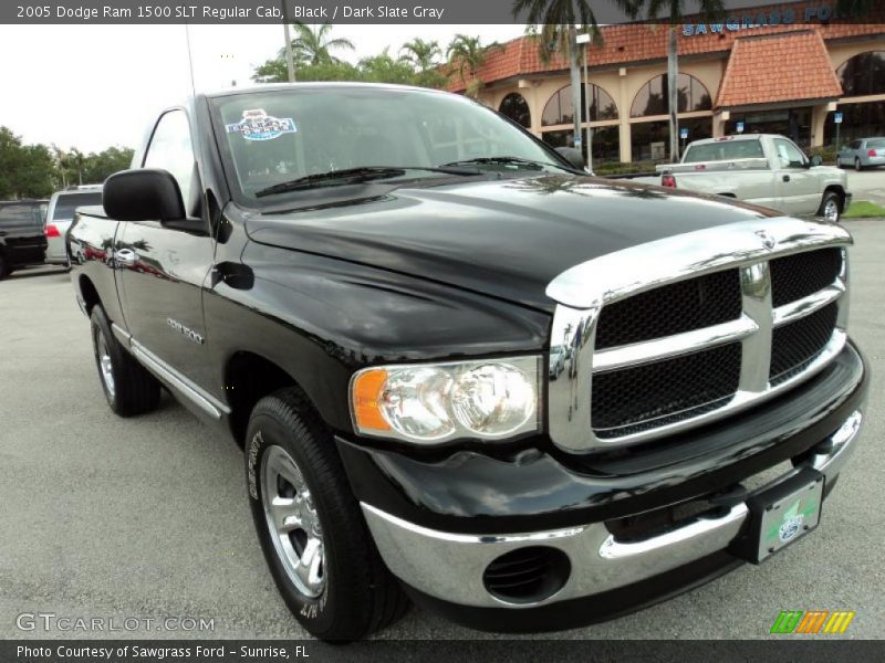 Black / Dark Slate Gray 2005 Dodge Ram 1500 SLT Regular Cab