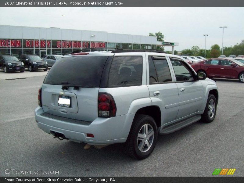 Moondust Metallic / Light Gray 2007 Chevrolet TrailBlazer LT 4x4