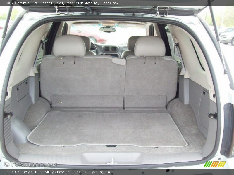Moondust Metallic / Light Gray 2007 Chevrolet TrailBlazer LT 4x4