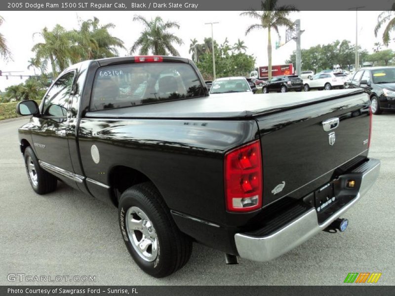 Black / Dark Slate Gray 2005 Dodge Ram 1500 SLT Regular Cab