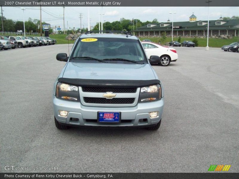 Moondust Metallic / Light Gray 2007 Chevrolet TrailBlazer LT 4x4