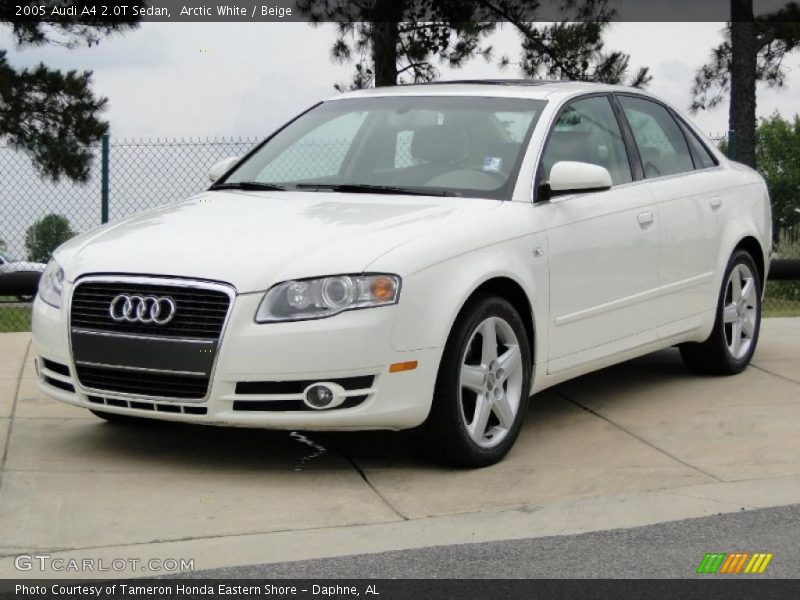 Front 3/4 View of 2005 A4 2.0T Sedan
